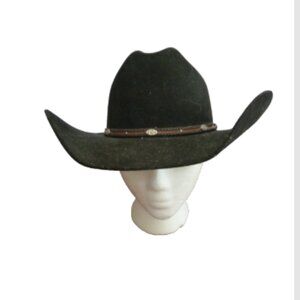 Cody James Cowboy Hat Long Oval 3X Wool  7 1/8 Made in the USA